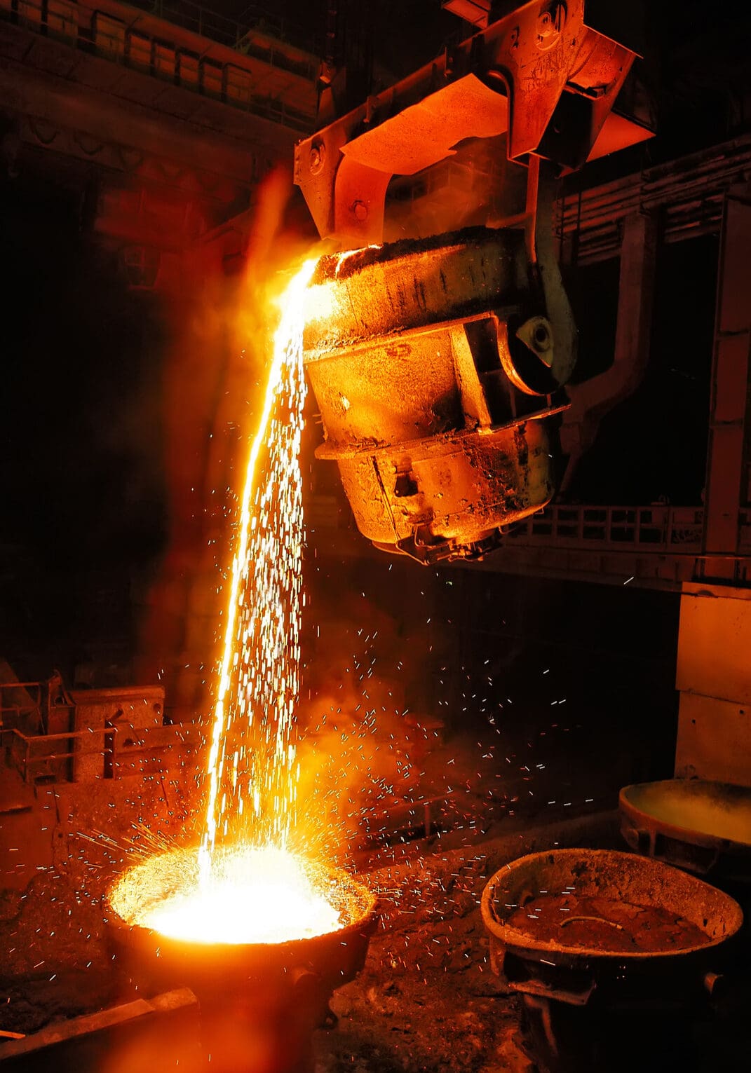 Liquid Molten Steel Industry