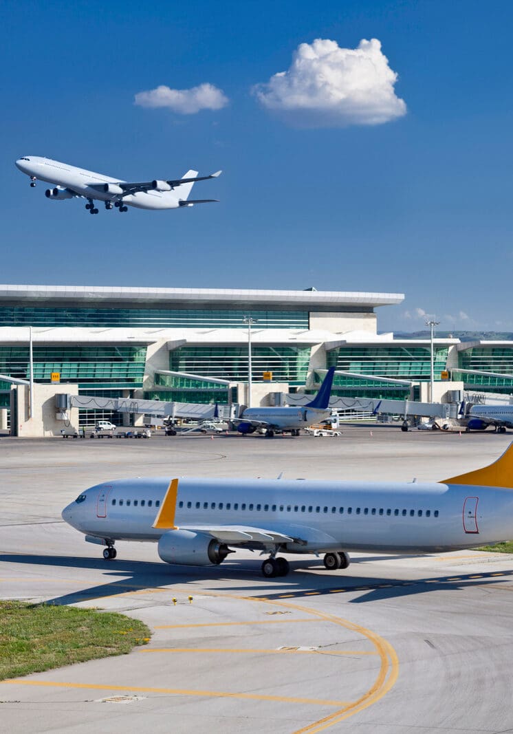 Airport in Ankara, Turkey ( Esenboga Airport )